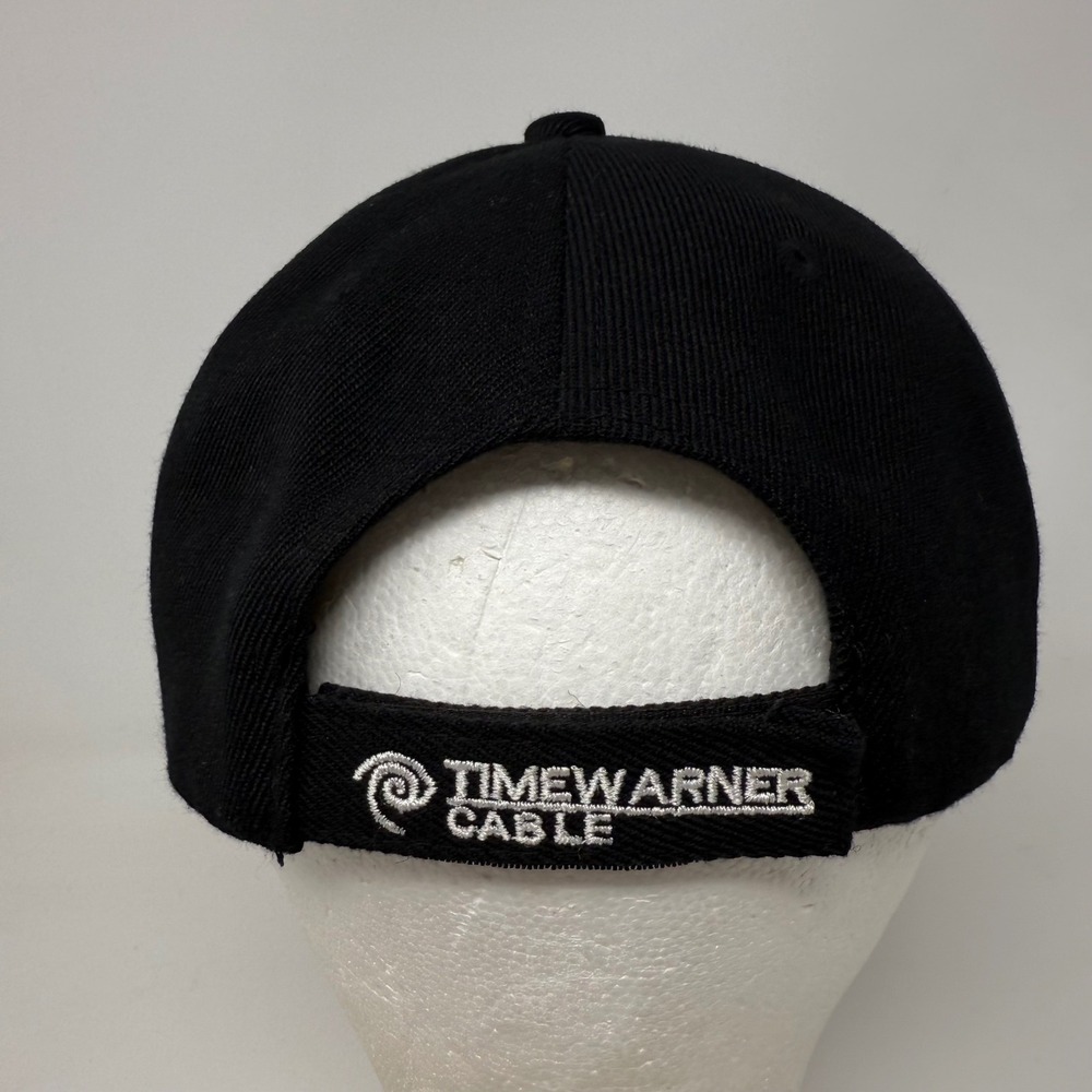 SGA Anaheim Ducks Baseball Cap‎ Black Gold White Embroidered Strapback OSFM - Picture 4 of 8